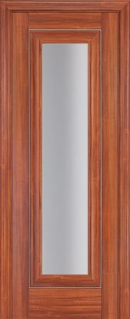 Дверное полотно Cilencio 602 Noce Nuovo со стеклом MateLUX