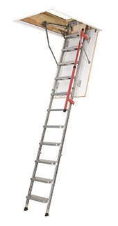 Металлическая складная чердачная лестница FAKRO LML Lux