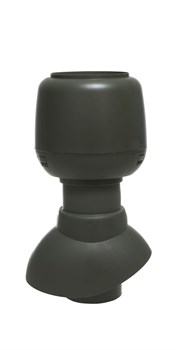 Выход вентиляции не изолированный VILPE Ø110 с колпаком-дефлектором. Высота 200 мм