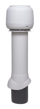 Выход кровельной вентиляции (вытяжки) VILPE P Ø125/160 h700 мм изолированный с колпаком-дефлектором