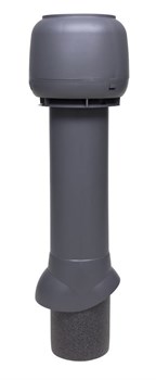 Выход кровельной вентиляции (вытяжки) VILPE P Ø125/160 h700 мм изолированный с колпаком-дефлектором