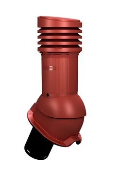 E-25R WiroVent EVO WirPlast вентиляционный выход неизолированный для профнастила С-21 D125/110мм, Н447мм - фото 30647