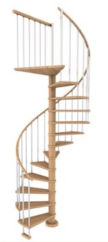 Винтовая лестница P&H SPIRAL COLOR 140 см из массива бука SPIRAL COLOR 140