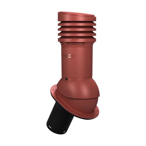 Вентиляционный выход Wirplast WiroVent EVO E09 неутепленный D125/110 мм H447 мм для фальцевой и готовой битумной кровли E09