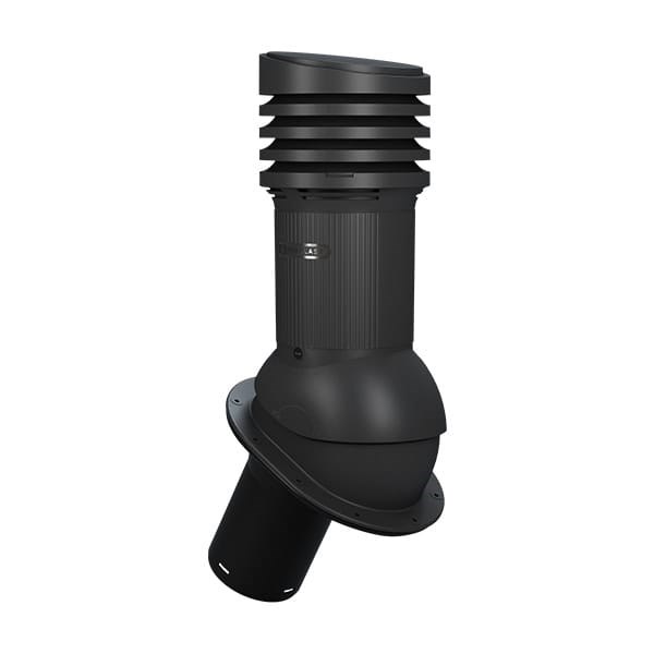 Вентиляционный выход Wirplast WiroVent EVO E10 утепленный D125/110 мм H447 мм для фальцевой и готовой битумной кровли E10
