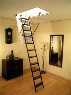 Металлическая чердачная лестница OMAN Metal-280