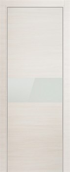 Дверное полотно TREND 404 Frassino Bianco Nuovo белое стекло