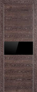 Дверное полотно TREND 404 черное стекло