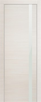 Дверное полотно TREND 406 Frassino Bianco Nuovo белое стекло