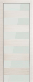 Дверное полотно TREND 408 Frassino Bianco Nuovo белое стекло