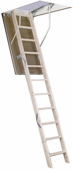 Металлическая чердачная лестница MINKA Standart Iso Plus (Минка Стандрт Изо Плюс)