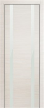 Дверное полотно TREND 409 Frassino Bianco Nuovo белое стекло