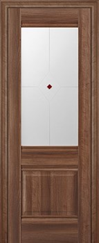 Дверное полотно Grazia 502 Ciliegio Nuovo со стеклом Fondendo