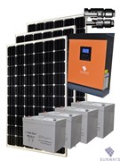 Санфорс 840 Автономная солнечная энергосистема 1500 Ватт