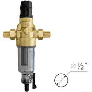 BWT Protector mini C/R HWS Фильтр для холодной воды с прямой промывкой и редуктором давления