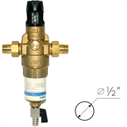 BWT Protector mini H/R HWS Фильтр для горячей воды с прямой промывкой и редуктором давления