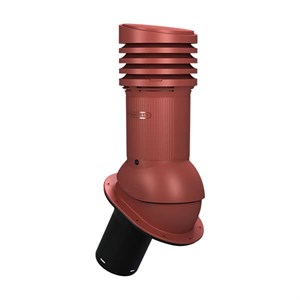 Вентиляционный выход Wirplast WiroVent EVO E09 неутепленный D125/110 мм H447 мм для фальцевой и готовой битумной кровли E09