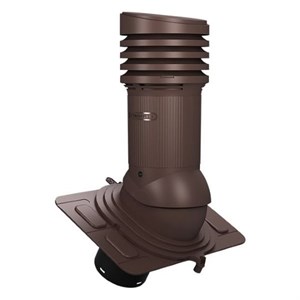 Вентиляционный выход Wirplast WiroVent EVO E17 неутепленный D125/110 мм H447 мм универсальный для металлической кровли E17