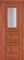 Дверное полотно Silencio 604 Noce Nuovo со стеклом MateLUX