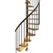 DOLLE Valencia 2 винтовая интерьерная лестница