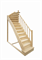 Деревянная межэтажная лестница ЛЕС-215 - фото 22488