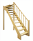 Деревянная межэтажная лестница ЛЕС-715 - фото 22489