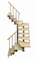 Модульная лестница Спринт, серия «Классик» (c поворотом на 180 градусов) высота шага 180 - фото 22641