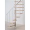 Винтовая лестница DOLLE Calgary White 120см 71062