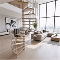Винтовая лестница Spiral White 120 см SW-120