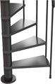 Винтовая лестница DOLLE Calgary Anthracite 120см 71042