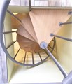 Винтовая лестница DOLLE Calgary Grey 140см 71024