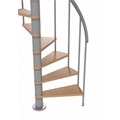 Винтовая лестница DOLLE Calgary Grey 140см 71024