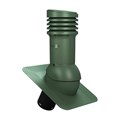 Вентиляционный выход Wirplast WiroVent EVO E02 утепленный D125/110 мм H447 мм для битумной кровли (при монтаже) E02