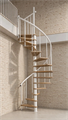 Винтовая лестница Spiral White 140 см SW-140