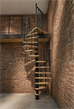 Винтовая лестница Spiral Loft Black 120 см SLB-120