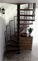 Винтовая лестница Spiral Loft Black 140 см SLB-140