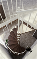 Винтовая лестница Spiral Loft White 140 см SLW-140