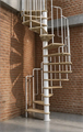 Винтовая лестница Spiral Loft White 140 см SLW-140
