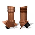 Вентиляционный выход Wirplast WiroVent EVO E22 утепленный D150 мм H490 мм универсальный для металлической кровли E22
